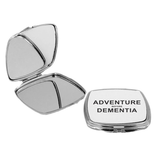 Sam Sandor - Adventure Before Dementia - Square Compact Mirror
