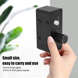 Mini Stereo Audio Preamplifier, Headphone Amplifier with /3.5mm Input and Output, Audio Preamp Amplifier for Home Stereo, Turntable