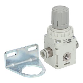 Vacuum Pressure Valve SMC Type Pneumatic Vacuum Pressure Regulator with Bracket for 8mm OD Pipes