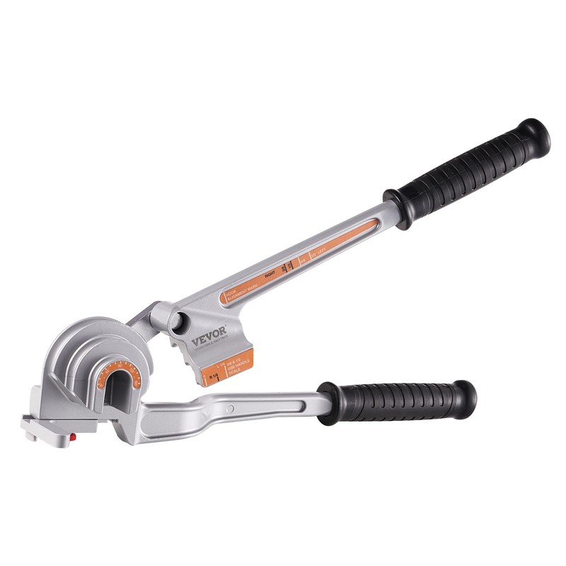 VEVOR Pipe Tube Bender, 1/4", 3/8", 1/2" OD, 3 in