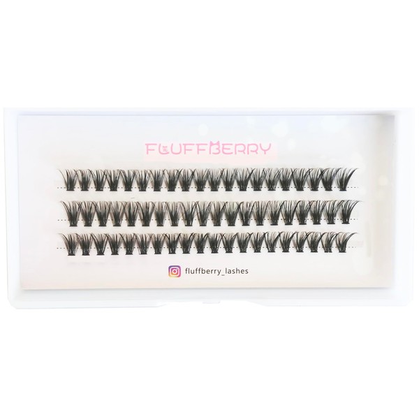 FLUFFBERRY Eyelash Clusters Individual Lashes Extension 36 PCS C Curl