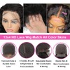 Realloves 22inch Deep Wave Lace Front Wigs 13x4 HD Transparent