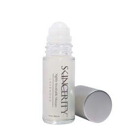 Skincerity - Mascarilla transpirable de noche- Lavanda |Revolucionaria mascarilla hidratante roll-on | Aceite esencial de lavanda y antioxidantes de vitamina E | Antiedad, reduce las arrugas, reduce el tamaño de los poros | Reafirma, restaura e ilumina l