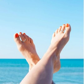 FUNEIA Pack of 12 Adjustable Open Toe Rings Gold for Women 14 Carat Gold-Plated Silver/Rose Gold Toe Rings Set Ankle Rings Foot Ring Round Shape Foot Ring Opening Ring for Women Girls, Copper