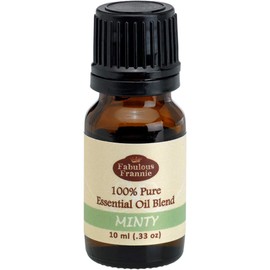 Fabulous Frannie Minty Essential Oil Blend 100% Pure, Undiluted Essential Oil Blend Therapeutic Grade - 10 ml A Perfect Blend of Spearmint and Peppermint Essential Oils.