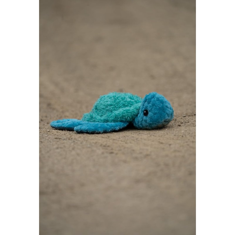 Petface (Little Talulah Turtle Plush Puppy Dog Toy with Built-In-Squeaker