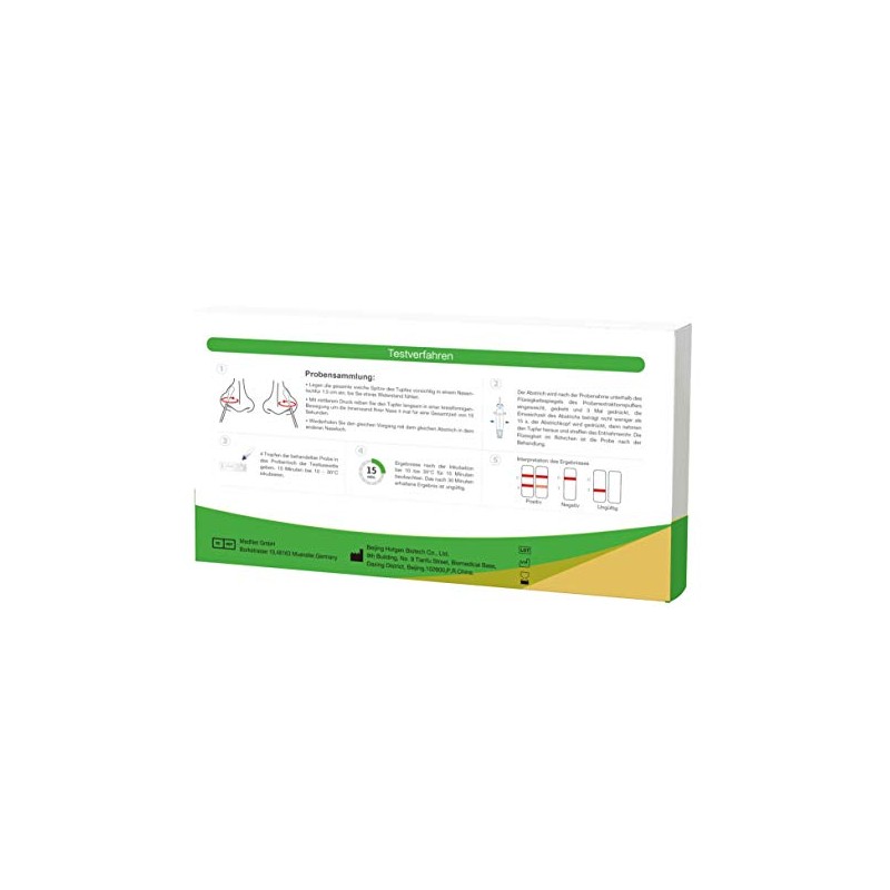Hotgen Corona Schnelltest Selbsttest, 1 St√ºck‚Ä¶