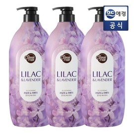 (Shower Mate) Shower Mate Purple Flower Perfume Body Wash 900g x 3 / (샤워메이트)샤워메이트 퍼플 플라워 퍼퓸 바디워시 900g x 3개