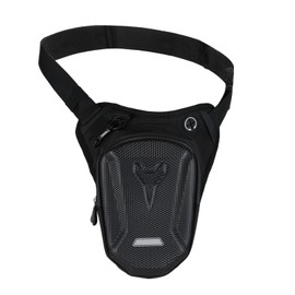 Cycling Bag Hard Shell Polyester Fibre Motorcycle Waist Pack for Riding Hiking Camping