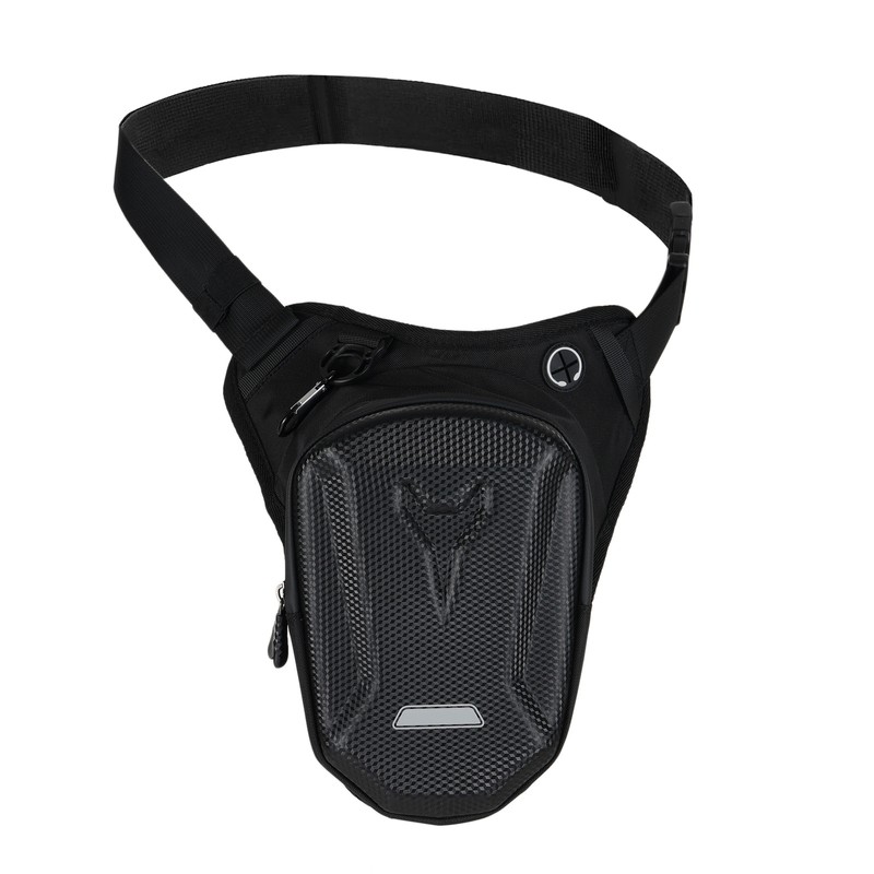 Cycling Bag Hard Shell Polyester Fibre Motorcycle Waist Pack for
