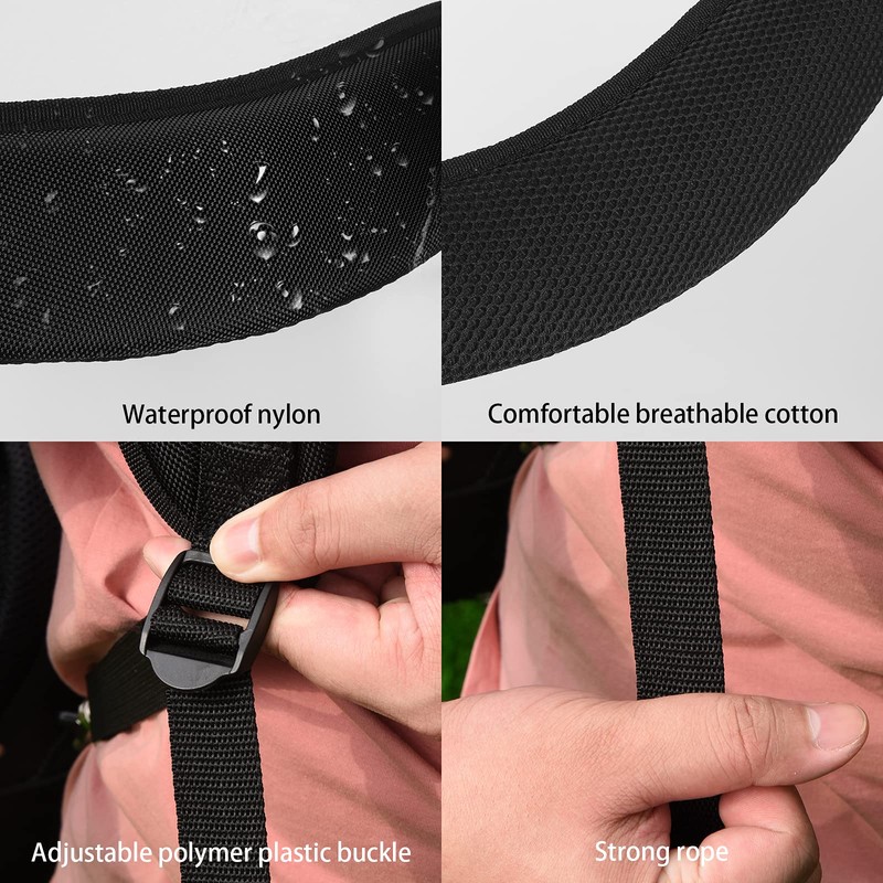 Big Teeth Golf Cart Bag Straps Replacement Shoulder Padded Comfortable