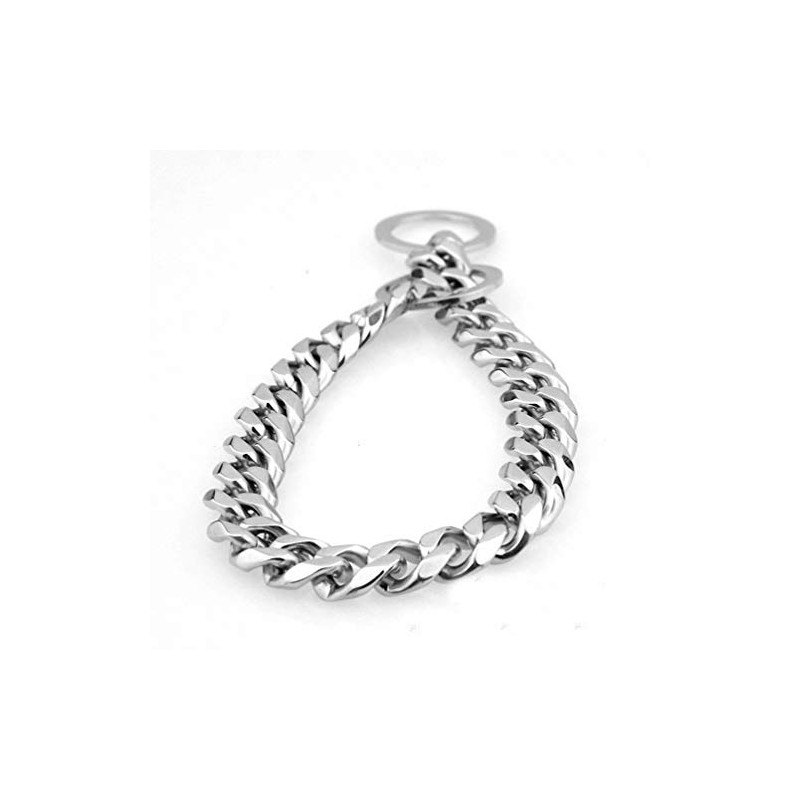 15mm Strong Silver Gold Stainless Steel Slip Dog Collar Metal