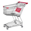 NORJIN 4-Pack 5" Shopping Cart Replacement Wheels Kit, 5 Inch