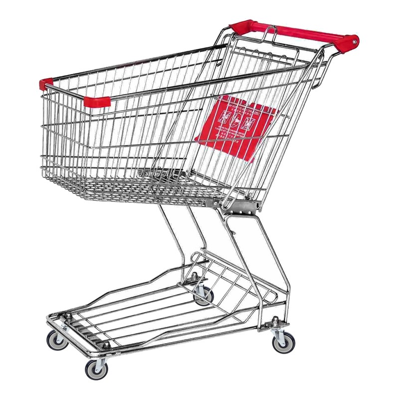 NORJIN 4-Pack 5" Shopping Cart Replacement Wheels Kit, 5 Inch