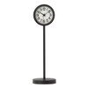Muji MJ-PCMB2 44275757 Park Clock, Mini, Black, Width 2.2 x