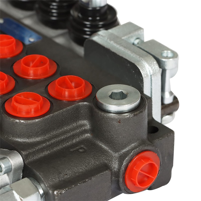 waltyotur Hydraulic Directional Control Valve, 7 Spool 11 GPM Hydraulic