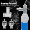Beer Brewing Adapter Converter Carbonation Conversion Connector for PET Bottle