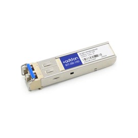 AddOn - SFP (mini-GBIC) transceiver module (equivalent to: Hirschmann M-FAST-SFP SM/LC EEC) - 100Mb LAN - 100Base-LX - LC single-mode - up to 9.3 miles - 1310 nm