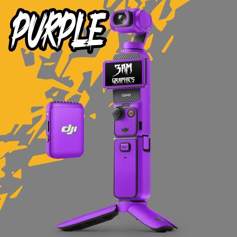 DJI osmo pocket 3 decal - Color: Purple