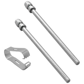 Smaeti 2X Titanium Alloy Fine Pencil Nibs No Worn Out Replacement Ballpoint Tips Compatible for Remarkable 2 Maker/Maker Plus Pen, Smooth Writing, Pressure Sensitive