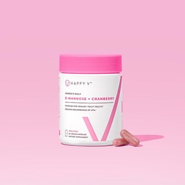 D-Mannose & Cranberry by My Happy V – Urinary Tract Health & UTI Support Supplement
