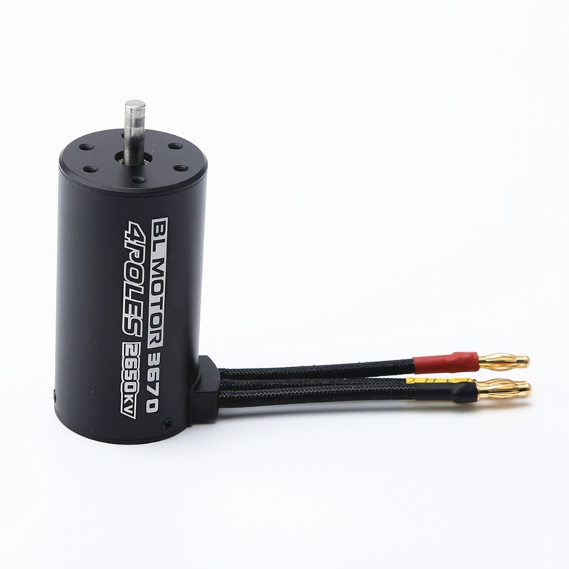 Waterproof 3670 2650KV Brushless Motor 120A Brushless ESC Combo Set