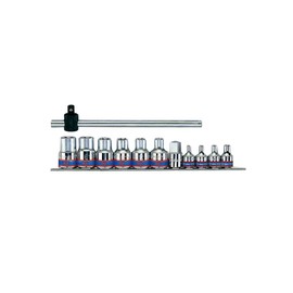 Juego Vasos 3/8 inch y 1/2 inch Torx E4-E20-12Pzas