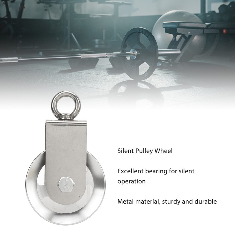 Silent Bearing Pulley Pull Down and Lifting Metal Pulley Wheel