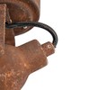 Qazqa industrial rust brown - interior lighting, living room lamp,