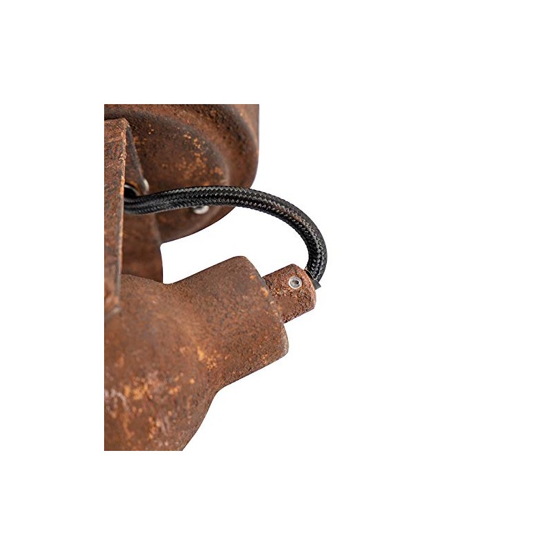 Qazqa industrial rust brown - interior lighting, living room lamp,