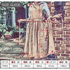 ACHSOO Cotton Solid Color Pinafore with Pockets Cross Back Straps