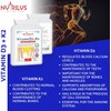 Nutrilus Vitamin D3 3000 IU and K2 MK-7 100mcg 90