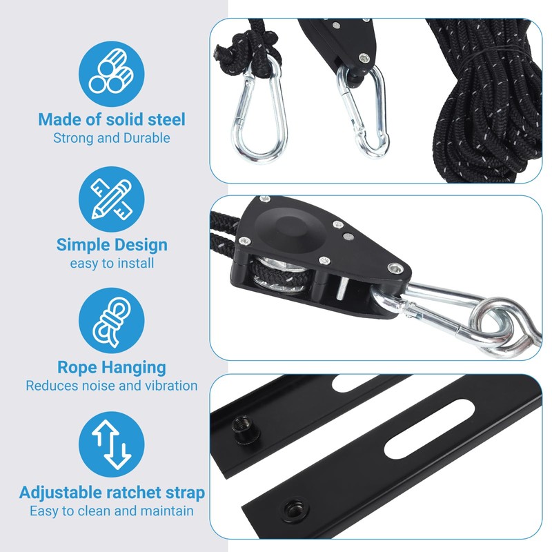 Dehumidifier Hanging Kit, Dehumidifier Joist Hanging Kit for Crawl Space