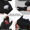 Novetec 2 Pairs Arthritis Compression Gloves for Women Men for