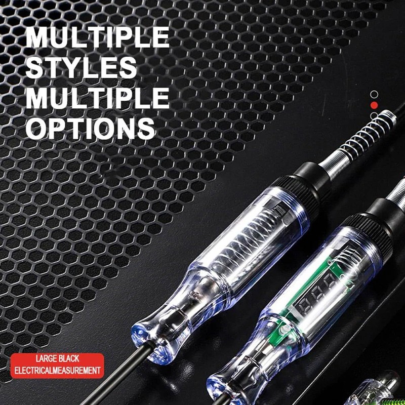 Car LED Circuit Detection Digital Display Pen, 6V/12V/24V Line Multifunctional