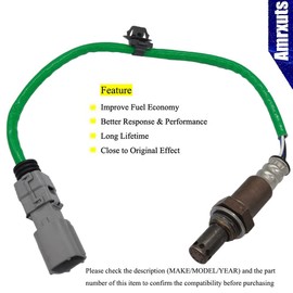 Amrxuts 89467-33210 - Banco de sensores de oxígeno descendente 1 sensor 2 para Toyota Camry 2018 2019 2020 2021 Avalon 2.5L para 2019 2020 Lexus ES300h 2.5L 234-9 44 4 4