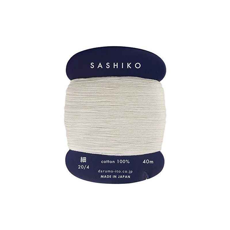 Daruma Sashiko #202 - Filo sottile, 40 m