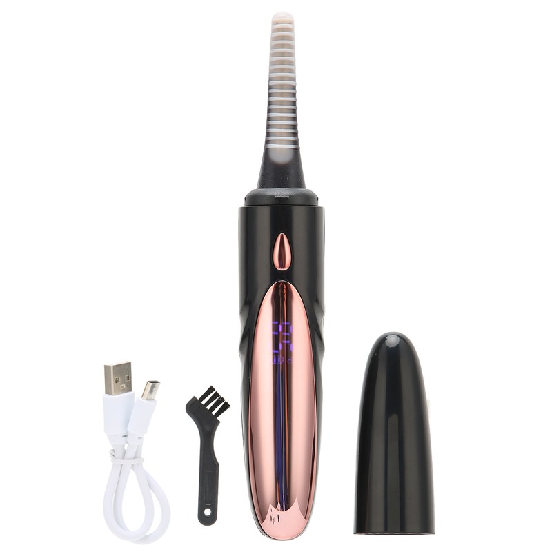 Electric Heated Eyelash Curler 4 Gears Heating Quickly USB Rechargeable