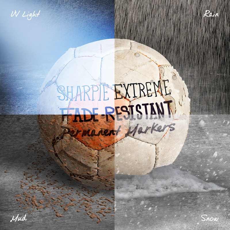 Sharpie Extreme Permanent Markers, 2-Pack, Black (1919845)