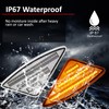D-Lumina LED Side Marker Lights Clear Lens Compatible with 2008-2021