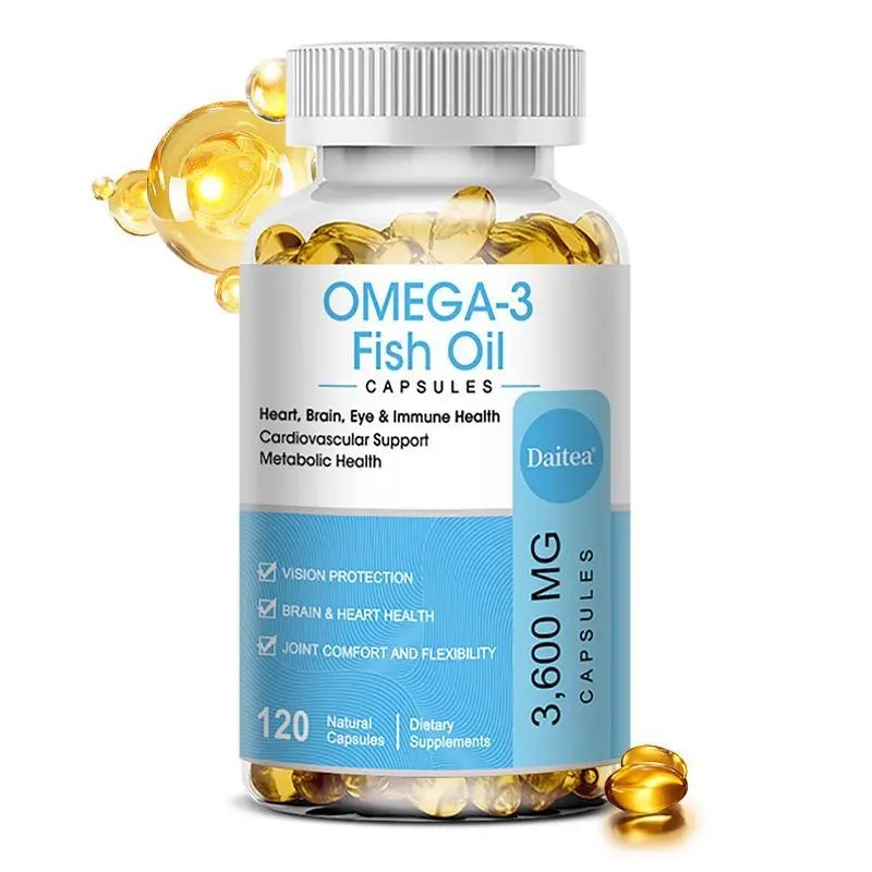 Premium Omega 3 Fish Oil Capsules – EPA DHA Nutritional
