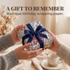 SHSEEN Tin Foil Food Wrapper Wrapping Paper, 19.6 x 27.5