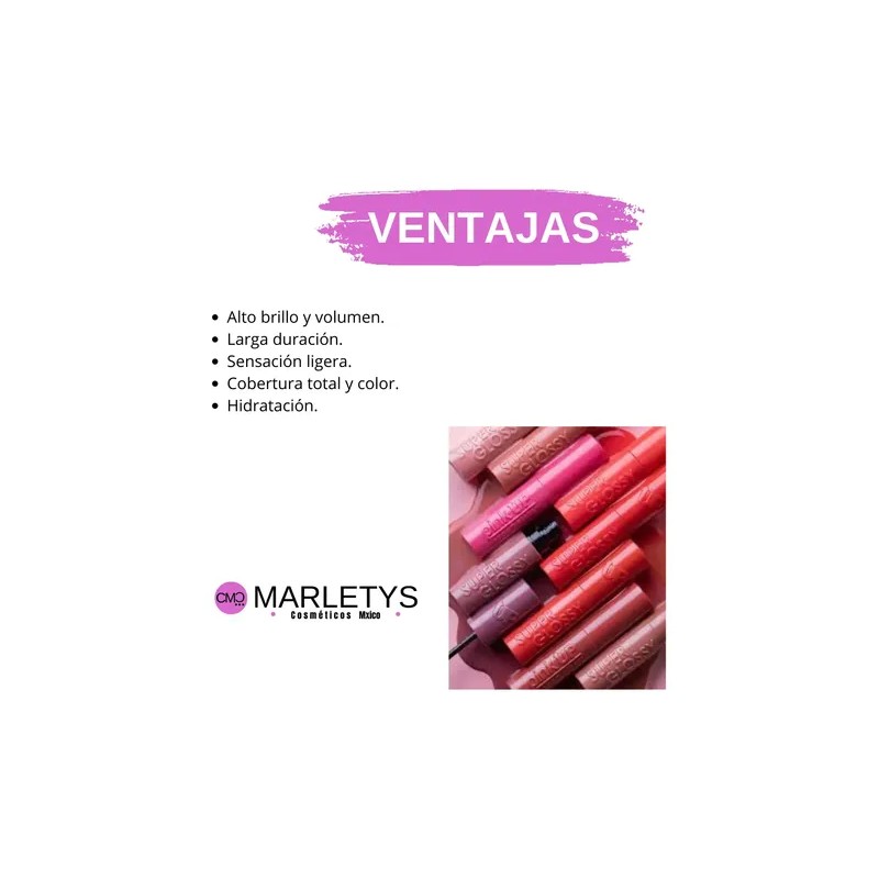 Labial Super Glossy Pink Up Chic Pksgl06