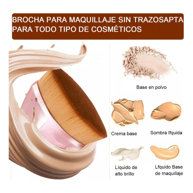 Wegalife® Kit De Esponja Para Maquillaje Con Brochas Kabuki Para