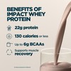 Myprotein Impact Whey Protein Powder, 5.5 Lbs (75 Servings) Unflavored,