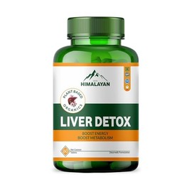Divya Himalayan Liver Detox Supplement Support Liver Cleanse & Detoxification Herbal Liver Support with Dandelion Root Choline Beetroot & Artichoke Extract - 60 Tablets