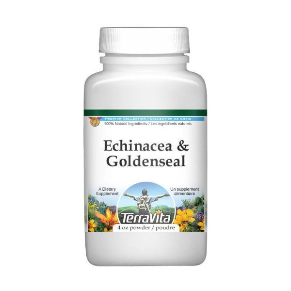 Terravita Echinacea and Goldenseal Combination Powder (4 oz, ZIN: 513011)