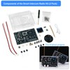 DIY Smart Two-Way Walkie-Talkie Radio Kit Soldering Kits, 2 Pack