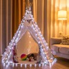 AWQ 100 LED 49 FT Globe Ball String Lights Crystal