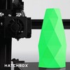 HATCHBOX HATCHBOX 1.75mm Neon Green PLA 3D Printer Filament, 1